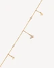 TOBILLERA PRADA DORADO
