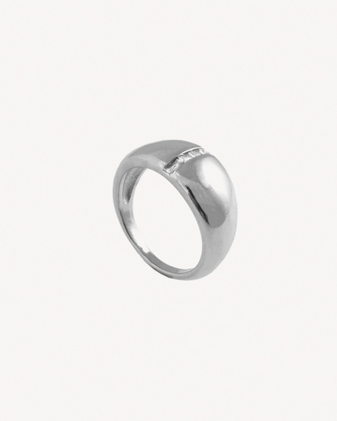 Anillo de Acero, plata, Homini Studio