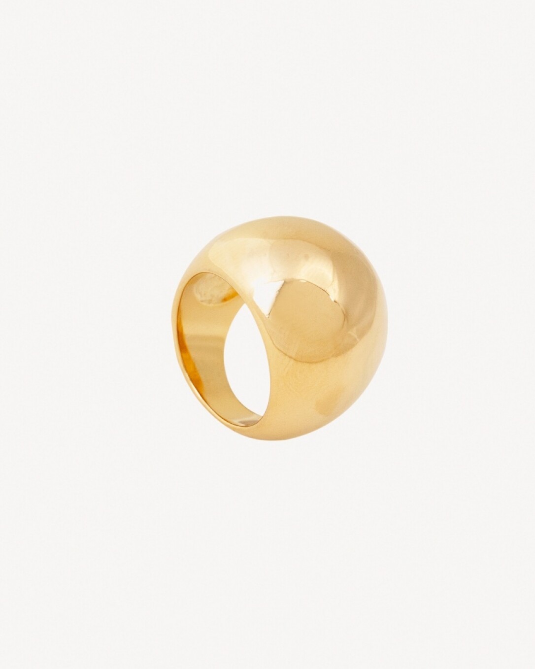 Anillo Acero, oro, homini studio