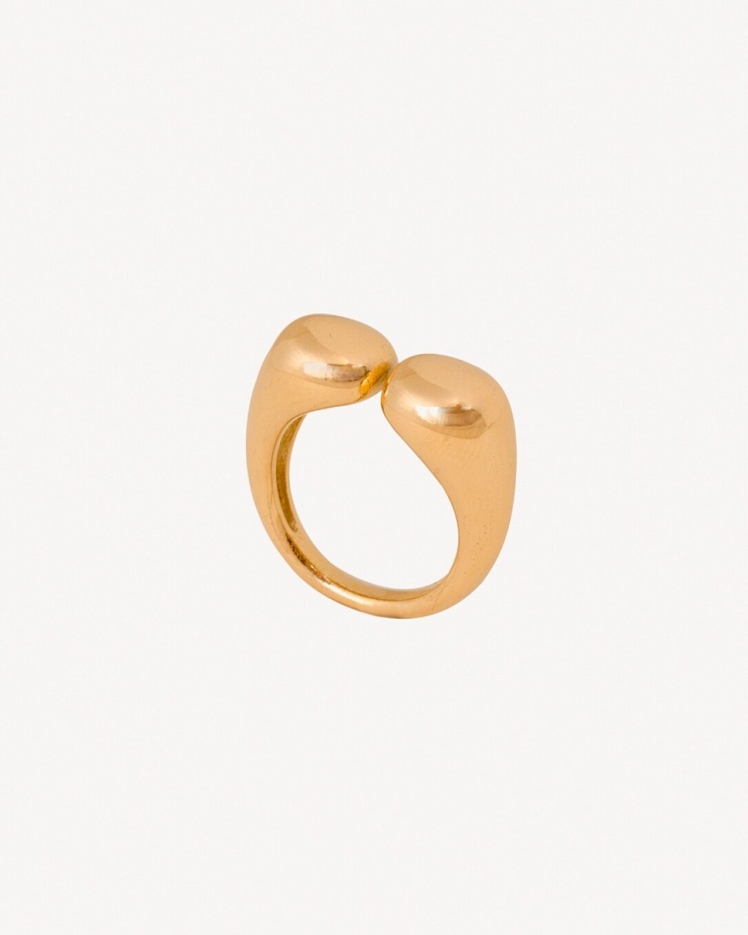 Anillo Acero, oro, homini studio