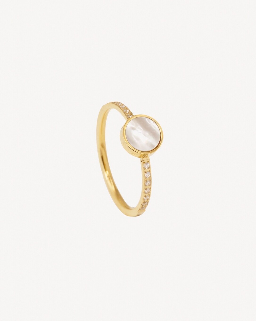 Anillo Acero, oro, homini studio